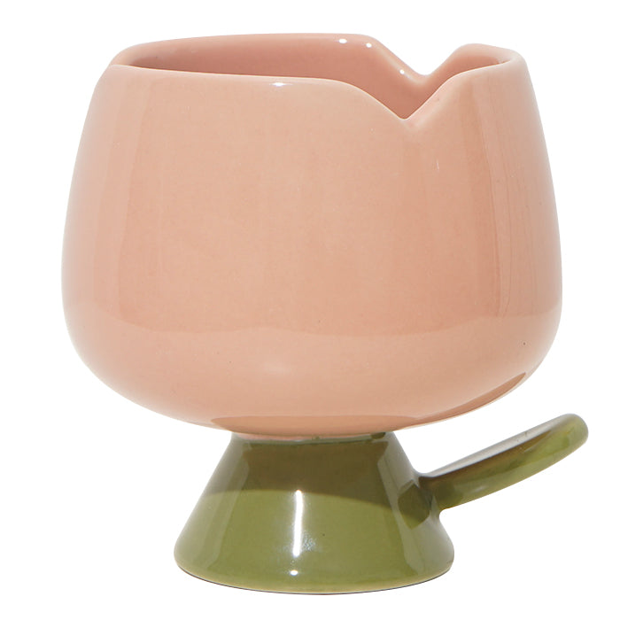 Ceramic Blooming tulip cup