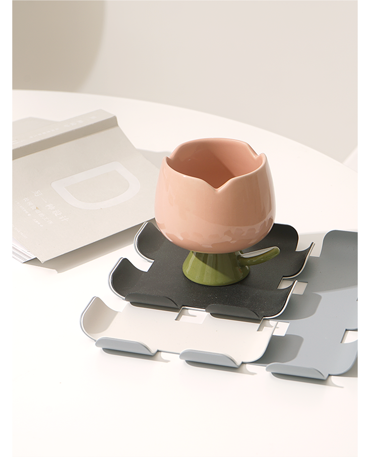 Ceramic Blooming tulip cup