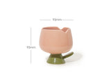 Ceramic Blooming tulip cup