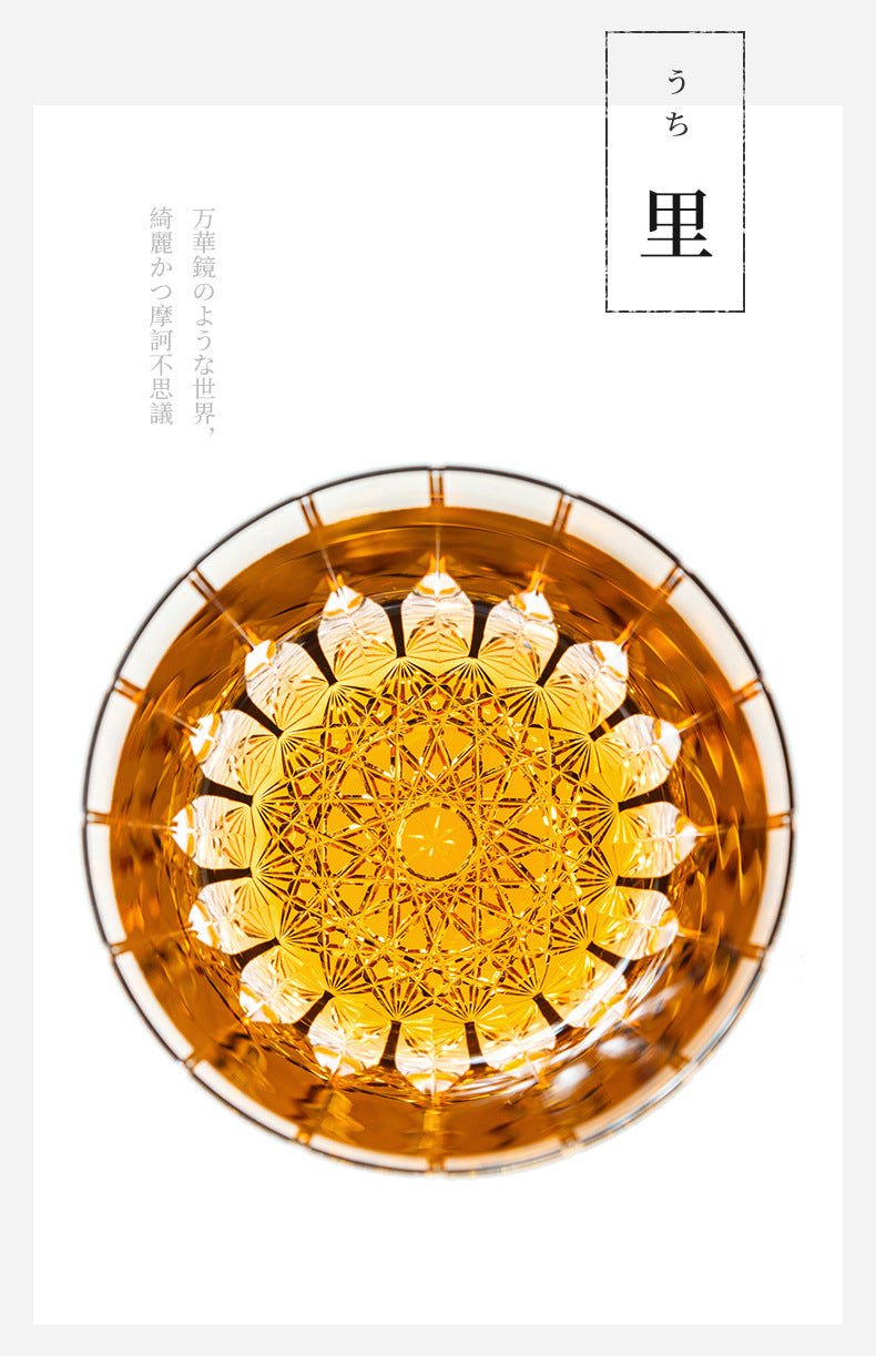 Japanese Edo Kiriko handmade Whiskey Glass