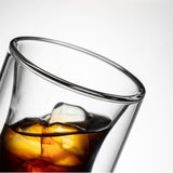 Hyperbolic double-layer insulated Coffee Glass