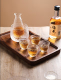 Japanese-Style Sheri glass sake set