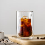 Hyperbolic double-layer insulated Coffee Glass