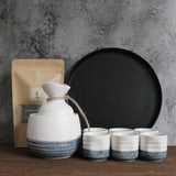 Japanese-style Snow Flake sake set