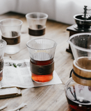 Japanese vertical stripes coffee cup