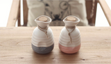 Japanese-style Snow Flake sake flagon