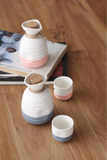 Japanese-style Snow Flake sake flagon