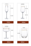 Crystal Glass Goblet Series