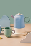 Morandi Style Colourful Afternoon Tea Ware