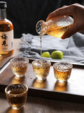 Japanese-Style Sheri glass sake set
