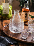Japanese-Style Sheri glass sake set