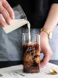 Delicious Square Drinking Glass