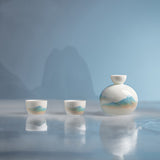 Jingdezhen ceramic slightly drunk sake set