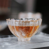 Japanese-style Iced Glazed Snow Lotus Sake Cup