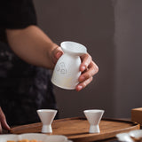 Jingdezhen ceramic Good Luck sake set