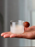 Japanese kung fu wooden handle small cup