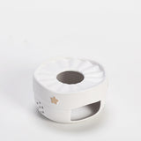 Japanese-style ceramic sake warming stove