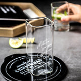 Delicious Square Drinking Glass