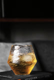 Japanese-style hand-hammered Whirlwind shaped glass