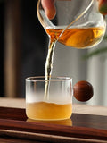 Japanese kung fu wooden handle small cup