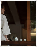 Jingdezhen ceramic slightly drunk sake set