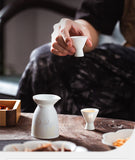 Jingdezhen ceramic Good Luck sake set