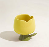 Ceramic Blooming tulip cup