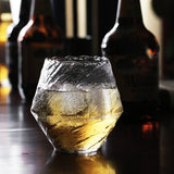 Japanese-style hand-hammered Whirlwind shaped glass