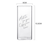 Delicious Square Drinking Glass
