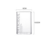 Delicious Square Drinking Glass