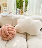 Puff Ball Cashmere Cushion