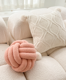 Puff Ball Cashmere Cushion