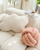 Puff Ball Cashmere Cushion