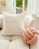 Puff Ball Cashmere Cushion