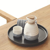 Japanese-style Snow Flake sake flagon