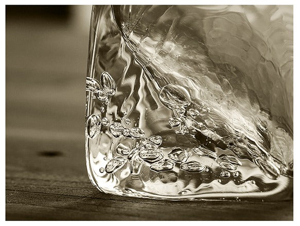 Japanese Araki Sakurako crystal Whiskey Glass