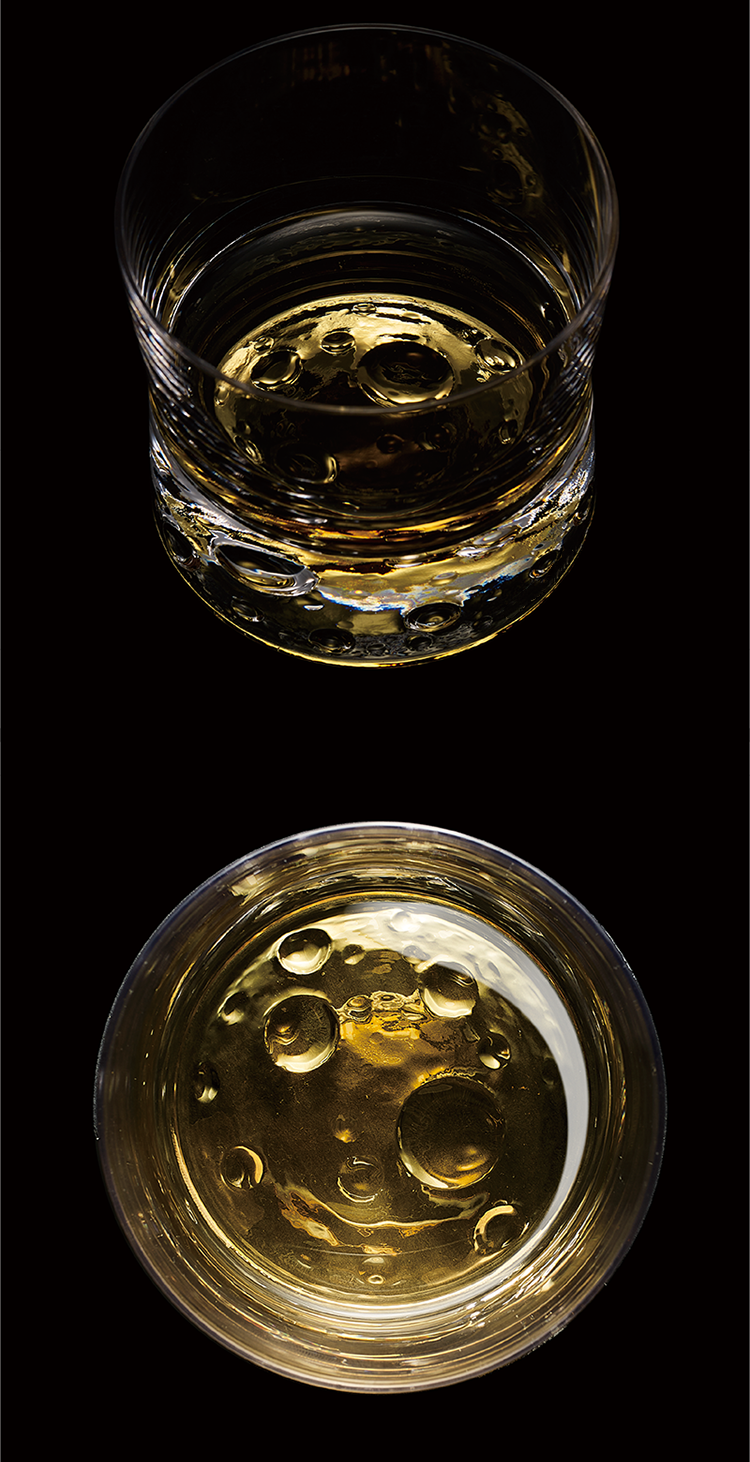 LUNA-2 Moon 250ml Whiskey Glass - Frosted & Classic
