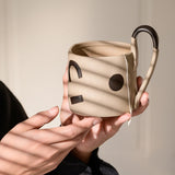 Geometric-pattern handmade Coffee Mug