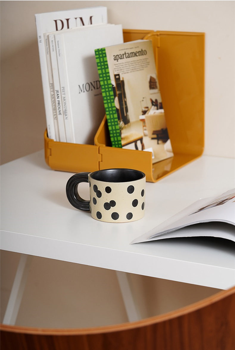 Polkadots handmade Coffee Mug