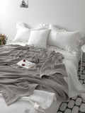 Simple Waffle Blanket