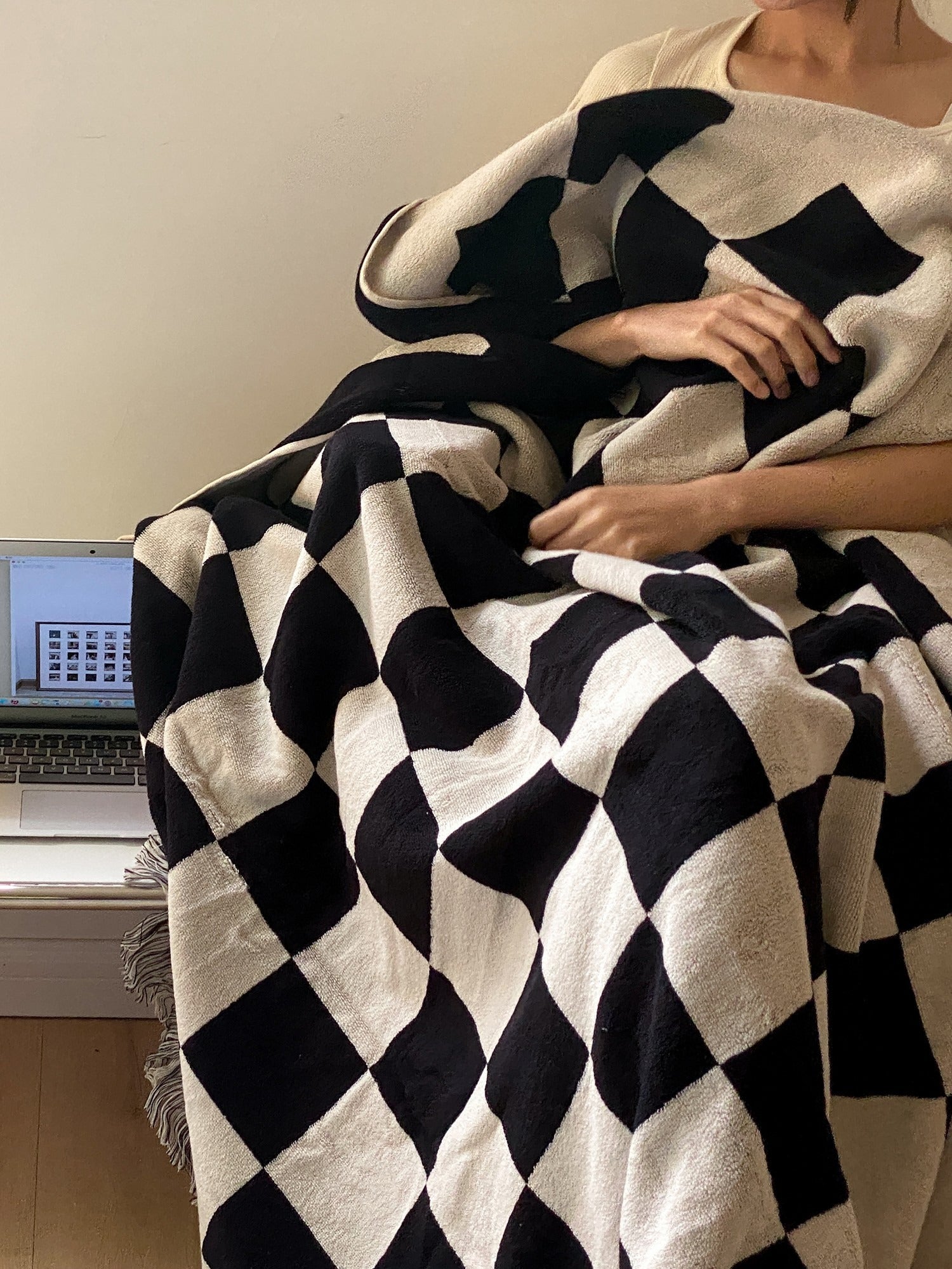 Checkered Nap Blanket