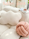 Puff Ball Cashmere Cushion